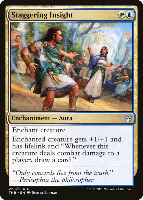 Staggering Insight (THB-228) - uncommon - Foil