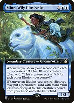 Minn, Wily Illusionist (AFC-285) - rare: (Extended Art)