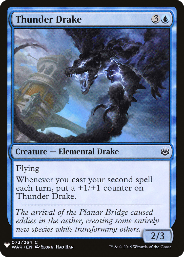 Thunder Drake (LIST-WAR-73) - common