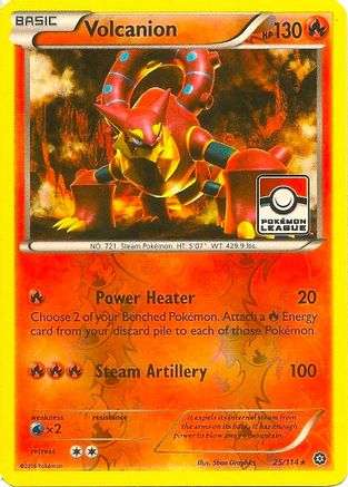 Volcanion (025/114) - LCC  - Promo - Reverse Holofoil