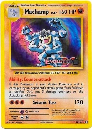 Machamp (XY Evolutions Prerelease) (059) - XP  - Promo - Holofoil