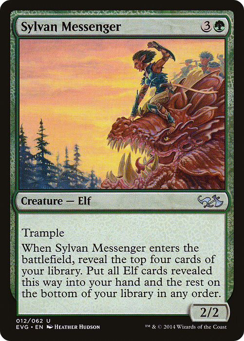 Sylvan Messenger (DD3-012) - uncommon