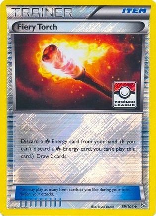 Fiery Torch (089/106) - LCC  - Promo - Reverse Holofoil