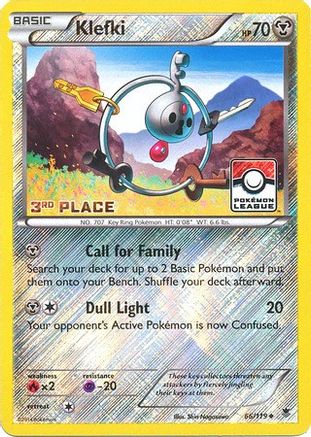 Klefki (066/119) - LCC  - Promo - Reverse Holofoil