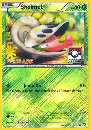 Shelmet (008/111) - LCC  - Promo - Reverse Holofoil