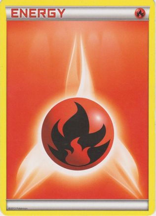 Fire Energy (2013 Unnumbered) () - DE  - Common - Holofoil