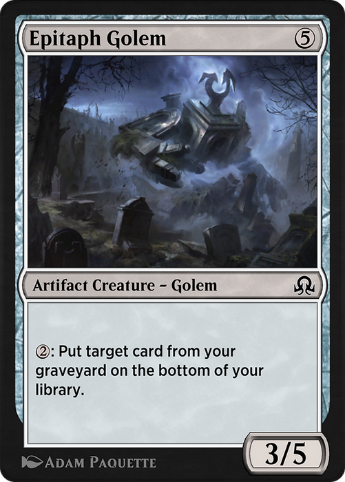 Epitaph Golem (SIR-249) - common