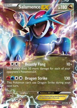 Salamence EX (XY170) - XP  - Promo - Holofoil