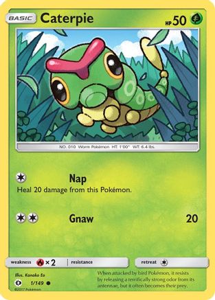 Caterpie (001/149) - SBS  - Common