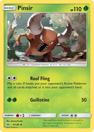 Pinsir (006/149) - SBS  - Uncommon