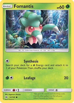 Fomantis (014/149) - SBS  - Common
