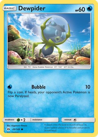 Dewpider (045/149) - SBS  - Common