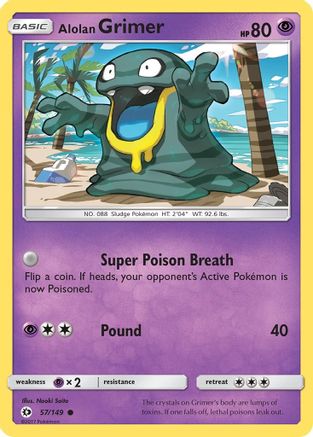 Alolan Grimer (057/149) - SBS  - Common