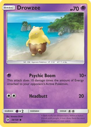 Drowzee (059/149) - SBS  - Common