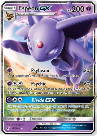 Espeon GX (061/149) - SBS  - Ultra Rare - Holofoil