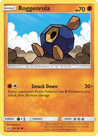 Roggenrola (069/149) - SBS  - Common