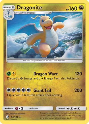 Dragonite (096/149) - SBS  - Holo Rare - Holofoil