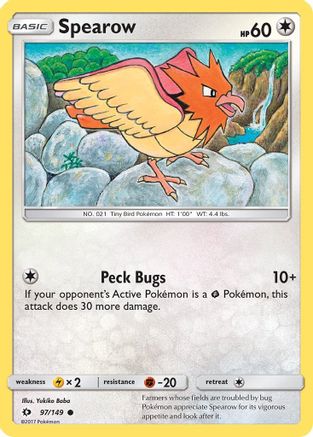 Spearow (097/149) - SBS  - Common