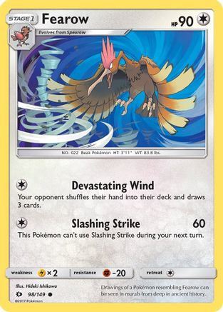 Fearow (098/149) - SBS  - Common