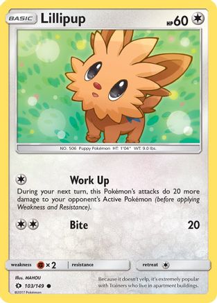 Lillipup (103/149) - SBS  - Common