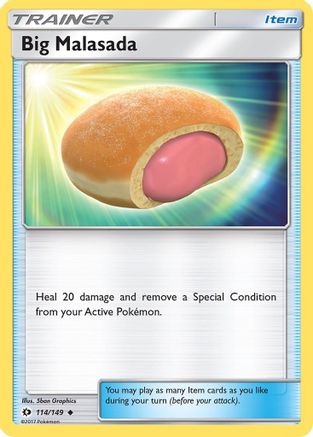 Big Malasada (114/149) - SBS  - Uncommon - Reverse Holofoil