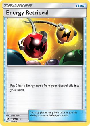 Energy Retrieval (116/149) - SBS  - Uncommon - Reverse Holofoil