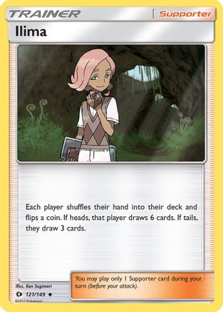 Ilima (121/149) - SBS  - Uncommon - Reverse Holofoil