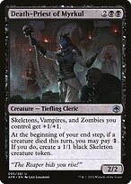 Death-Priest of Myrkul (AFR-095) - uncommon