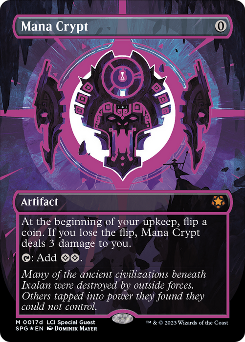 Mana Crypt (SPG-17D) - mythic (Borderless) - Foil