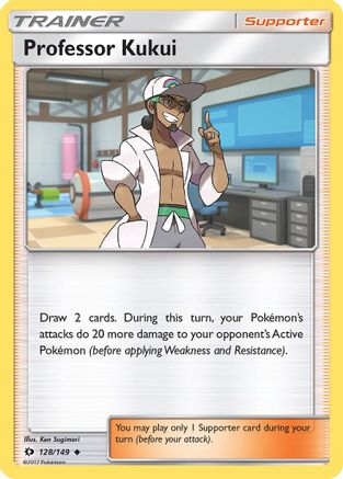 Professor Kukui (128/149) - SBS  - Uncommon - Reverse Holofoil