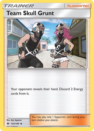 Team Skull Grunt (133/149) - SBS  - Uncommon - Reverse Holofoil