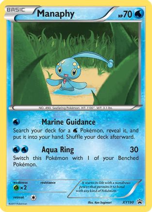 Manaphy (XY190) - XP  - Promo - Holofoil