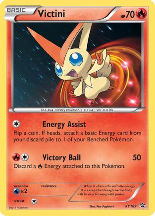 Victini (XY189) - XP  - Promo - Holofoil