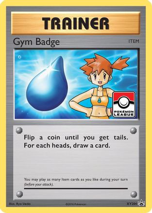 Gym Badge (Misty) (XY204) - XP  - Promo - Holofoil
