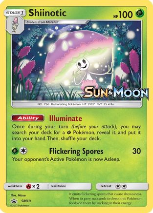 Shiinotic (SM10) - SP  - Promo - Holofoil