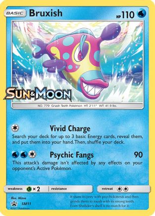 Bruxish (SM11) - SP  - Promo - Holofoil