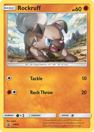Rockruff (SM06) - SP  - Promo - Holofoil
