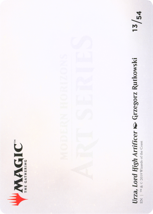 Urza, Lord High Artificer // Urza, Lord High Artificer (AMH1-013) - common (Borderless)