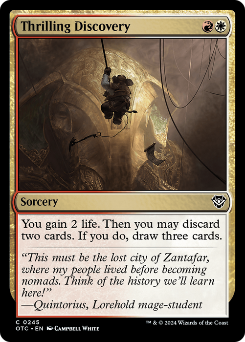 Thrilling Discovery (OTC-245) - common