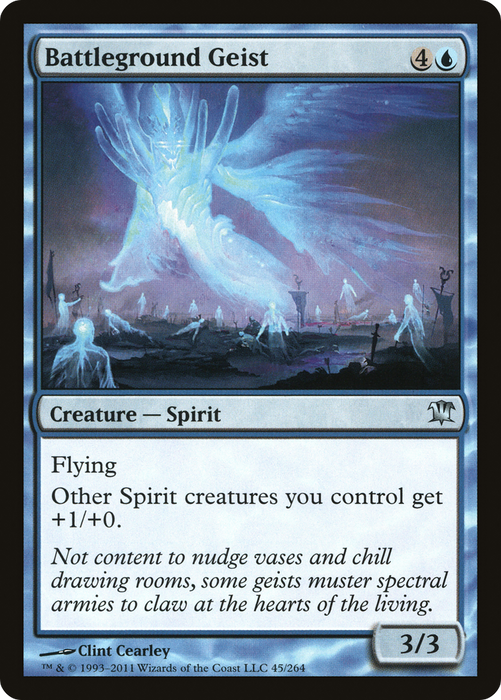 Battleground Geist (ISD-045) - uncommon - Foil