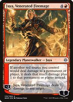 Jaya, Venerated Firemage (WAR-135) - uncommon