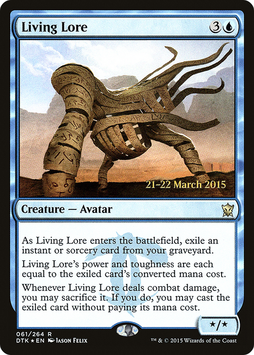 Living Lore (PRE-61S) - rare - Foil