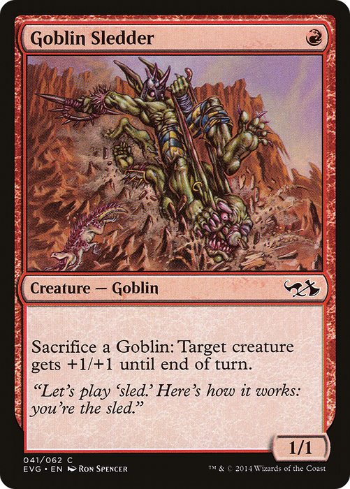Goblin Sledder (DD3-041) - common