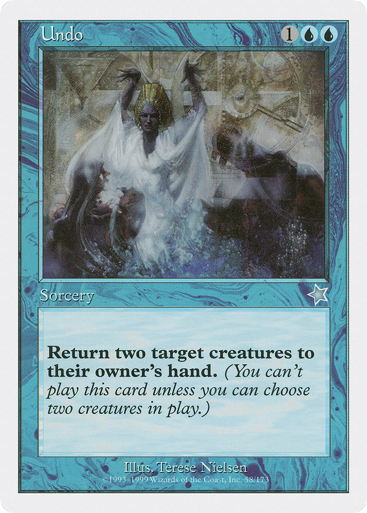 Undo (S99-058) - uncommon