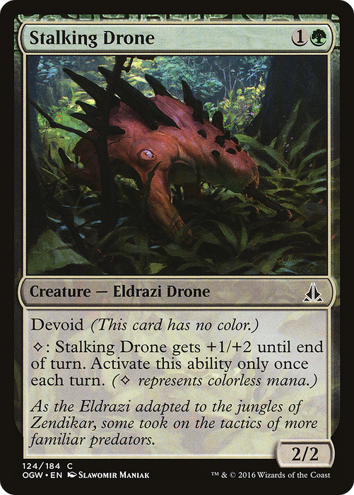 Stalking Drone (OGW-124) - common: (devoid) - Foil