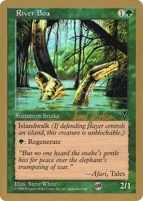 River Boa (WCD-SG118SB) - common