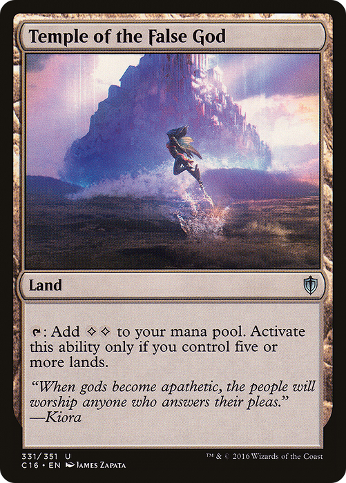 Temple of the False God (C16-331) - uncommon