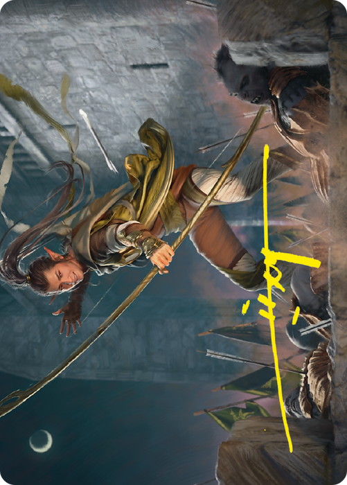 Legolas, Counter of Kills // Legolas, Counter of Kills (ALTR-017) - common (Borderless) - Foil