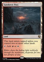 Sundown Pass (INR-286) - rare - Foil