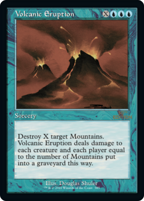 Volcanic Eruption (30A-385) - rare